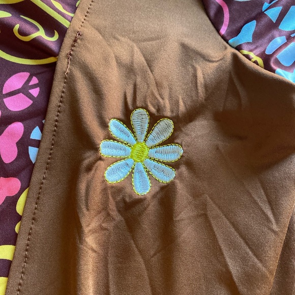 PEACE AND LOVE ❤️ HIPPIE CHILD DRESS COSTUME SIZE MEDIUM 🌟NWOT🌟 - Picture 6 of 13